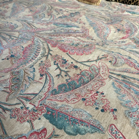 Lauren Ralph Lauren duvet cover w 2 euro shams. Elegant sophisticated bedroom - Picture 4 of 15